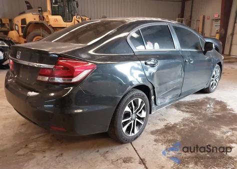 2013 Honda Civic Ex from USA, damaged, VIN 2HGFB2F84DH521254